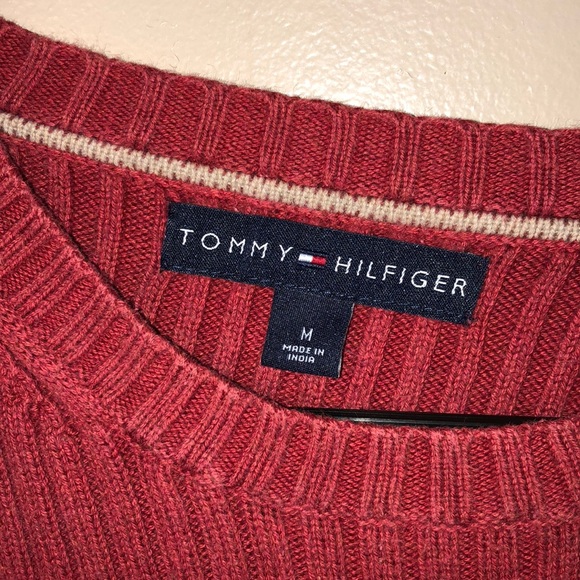 red tommy hilfiger sweater - Picture 2 of 5